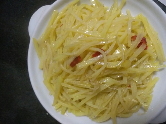 香喷喷的炒土豆丝