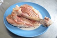 日式照烧鸡腿炒饭做法图解1)