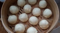 美味的黄米面粘豆包做法图解5)