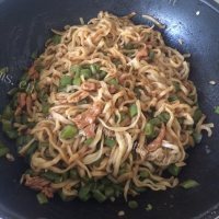 特色美食豆角焖面做法图解9)