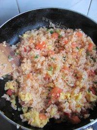 番简单的茄蛋炒饭
