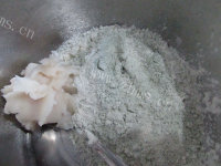 抹茶玫瑰花饼做法图解3)
