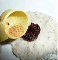 红薯豆沙饼自制做法图解4)
