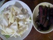 家常菜春笋炒腊肉做法图解2)