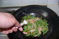 营养豆角炒肉丝