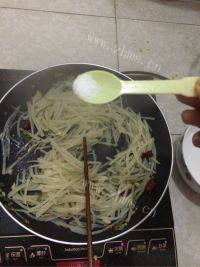 #DIY#酸辣土豆丝做法图解7)