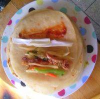 自己做的春饼做法图解14)