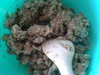 自己做的酥皮绿豆饼做法图解3)