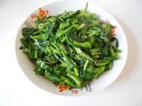 健康美食之清炒菠菜