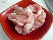 家常辣椒炒肉丝做法图解3)