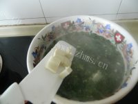好吃的荠菜豆腐羹做法图解6)