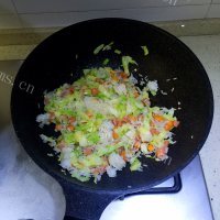 DIY蛋包饭做法图解3)