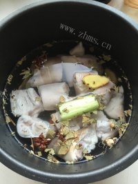 美味的凉拌猪蹄做法图解1)