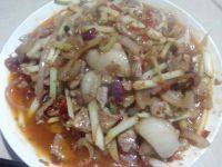 家常的韭菜炒肉