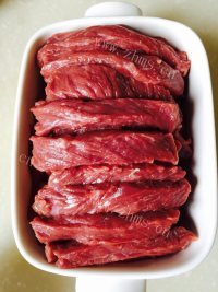 秘制麻辣牛肉干做法图解2)