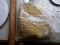 巧克力花生饼干做法图解3)