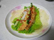 鸡肉卷做法图解9)