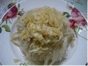 东北炒酸菜做法图解2)
