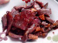 家常菜香芹炒腊肉做法图解5)
