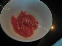 「自创」菜花炒肉做法图解8)