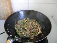 家常菜青椒肉丝