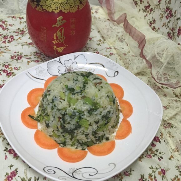 五味俱全的芥菜饭