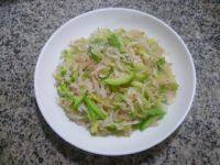 家常菜虾皮炒西葫芦