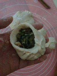自己做的韭菜馅饼做法图解7)