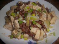 家常菜肉末炖豆腐