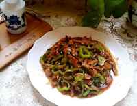 家常菜辣椒炒肉