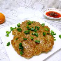 煎肉饼子做法图解5)