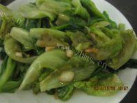 家常菜清炒生菜