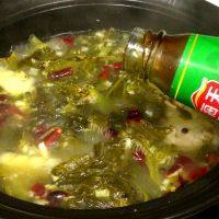 家常菜酸菜肉片做法图解11)