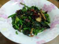 家常菜炝菠菜