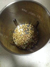 美味的花生豆浆做法图解3)