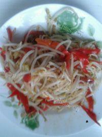 家常菜酸辣绿豆芽