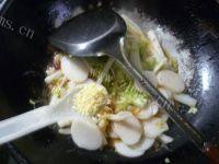 家常菜大白菜炒年糕做法图解9)