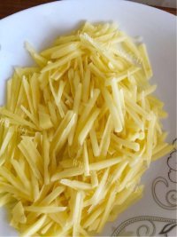 香气浓郁的香煎土豆丝饼做法图解2)