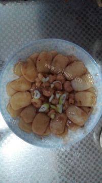 家常虾仁炒年糕