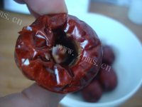 芝麻花生糯米枣做法图解3)