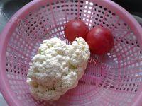 家常菜番茄炒花菜做法图解1)