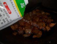 「家有大厨」猪肉白菜炖粉条做法图解6)