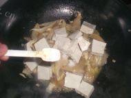 家常菜平菇烧豆腐做法图解5)