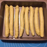 美味的蛋黄排包做法图解9)