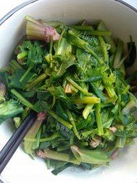 自制菠菜粉丝做法图解6)