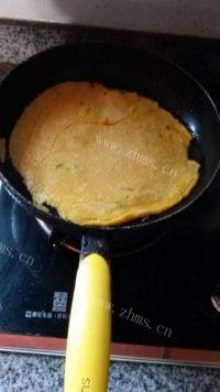 胡萝卜鸡蛋饼