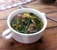 西洋菜猪肉汤做法图解12)