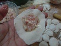 软嫩的白菜猪肉饺子做法图解6)