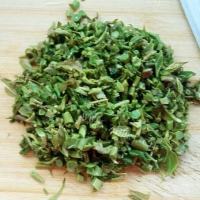 唇齿留香的香椿拌豆腐做法图解4)