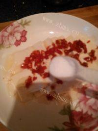 家常菜剁椒蒸豆腐做法图解4)